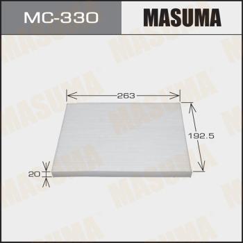 MASUMA MC-330 - Filter, interior air autospares.lv