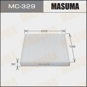 MASUMA MC-329 - Filter, interior air autospares.lv