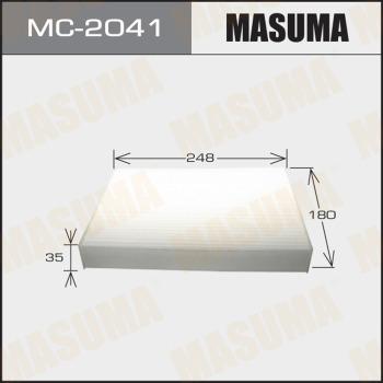 MASUMA MC-2041 - Filter, interior air autospares.lv