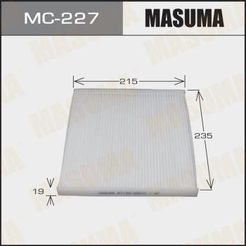 MASUMA MC-227 - Filter, interior air autospares.lv