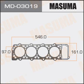 MASUMA MD-03019 - Gasket, cylinder head autospares.lv