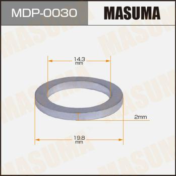 MASUMA MDP-0030 - Seal Ring, oil drain plug autospares.lv