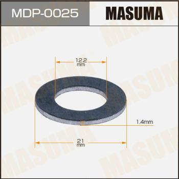 MASUMA MDP-0025 - Seal Ring, oil drain plug autospares.lv