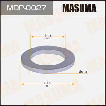 MASUMA MDP-0027 - Seal Ring, oil drain plug autospares.lv