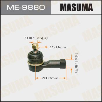 MASUMA ME-9880 - Tie Rod End autospares.lv