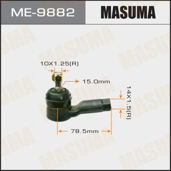 MASUMA ME-9882 - Tie Rod End autospares.lv
