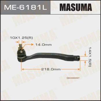 MASUMA ME-6181L - Tie Rod End autospares.lv