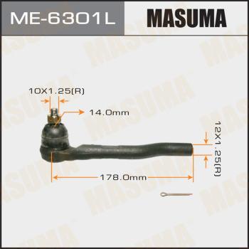 MASUMA ME-6301L - Tie Rod End autospares.lv