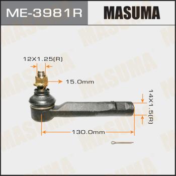 MASUMA ME-3981R - Tie Rod End autospares.lv