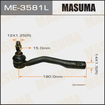 MASUMA ME-3581L - Tie Rod End autospares.lv