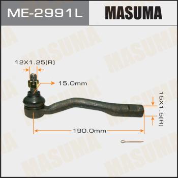 MASUMA ME-2991L - Tie Rod End autospares.lv