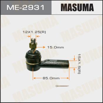 MASUMA ME-2931 - Tie Rod End autospares.lv