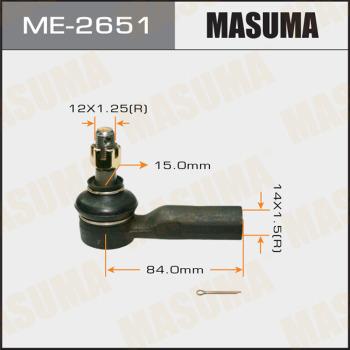 MASUMA ME-2651 - Tie Rod End autospares.lv