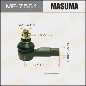 MASUMA ME-7561 - Tie Rod End autospares.lv