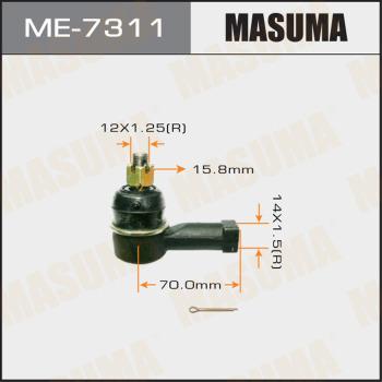 MASUMA ME-7311 - Tie Rod End autospares.lv