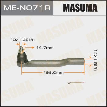 MASUMA ME-N071R - Tie Rod End autospares.lv