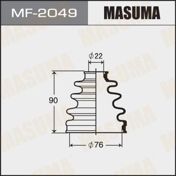 MASUMA MF-2049 - Bellow, drive shaft autospares.lv