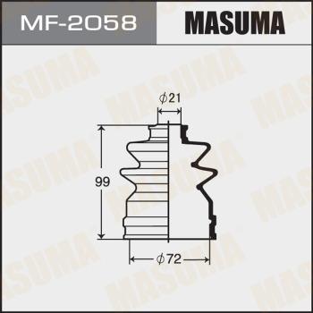 MASUMA MF-2058 - Bellow, drive shaft autospares.lv