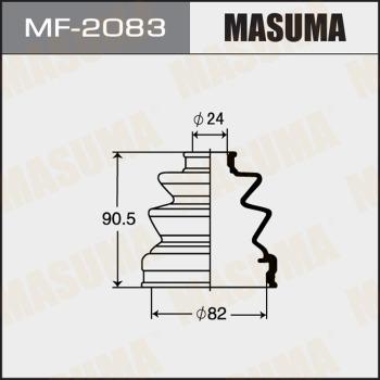 MASUMA MF2083 - Bellow, drive shaft autospares.lv