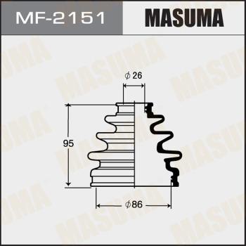 MASUMA MF-2151 - Bellow, drive shaft autospares.lv