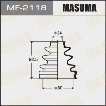 MASUMA MF-2118 - Bellow, drive shaft autospares.lv