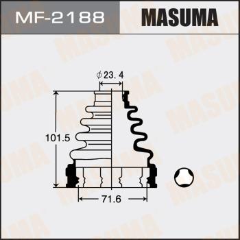 MASUMA MF-2188 - Bellow, drive shaft autospares.lv