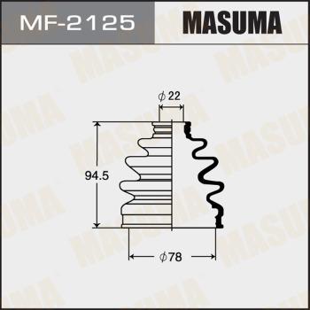 MASUMA MF2125 - Bellow, drive shaft autospares.lv