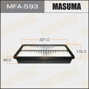 MASUMA MFA-593 - Air Filter, engine autospares.lv