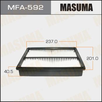 MASUMA MFA-592 - Air Filter, engine autospares.lv