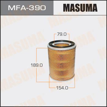 MASUMA MFA-390 - Air Filter, engine autospares.lv