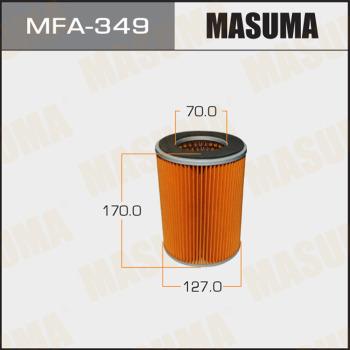 MASUMA MFA-349 - Air Filter, engine autospares.lv