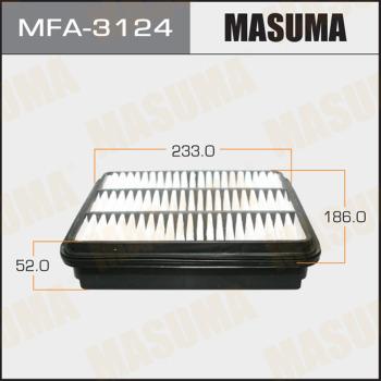 MASUMA MFA-3124 - Air Filter, engine autospares.lv