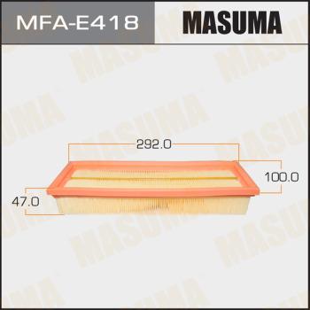 MASUMA MFA-E418 - Air Filter, engine autospares.lv