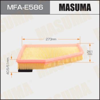 MASUMA MFA-E586 - Air Filter, engine autospares.lv