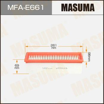 MASUMA MFA-E661 - Air Filter, engine autospares.lv