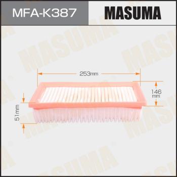 MASUMA MFA-K387 - Air Filter, engine autospares.lv