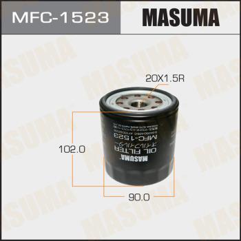 MASUMA MFC-1523 - Oil Filter autospares.lv