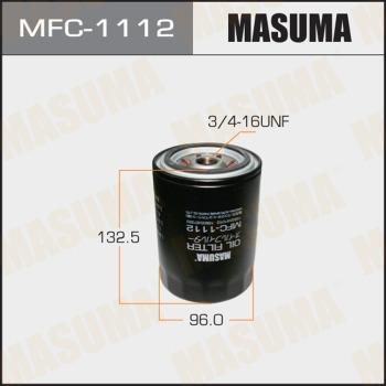 MASUMA MFC-1112 - Oil Filter autospares.lv