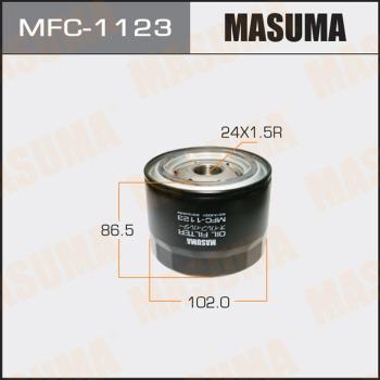 MASUMA MFC-1123 - Oil Filter autospares.lv