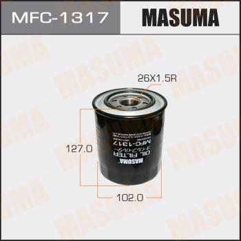 MASUMA MFC-1317 - Oil Filter autospares.lv