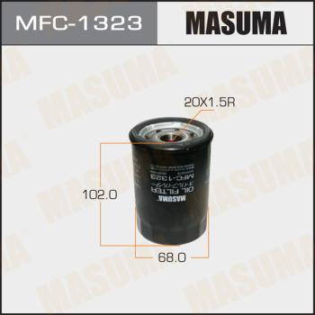 MASUMA MFC-1323 - Oil Filter autospares.lv