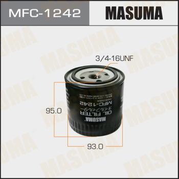 MASUMA MFC-1242 - Oil Filter autospares.lv