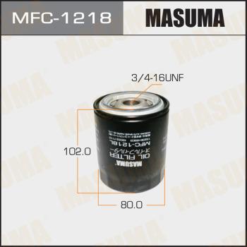 MASUMA MFC-1218 - Oil Filter autospares.lv