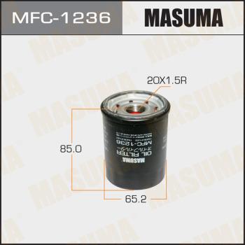 MASUMA MFC-1236 - Oil Filter autospares.lv