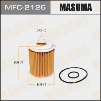 MASUMA MFC-2126 - Oil Filter autospares.lv