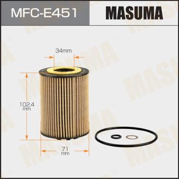 MASUMA MFC-E451 - Oil Filter autospares.lv