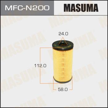 MASUMA MFC-N200 - Oil Filter autospares.lv