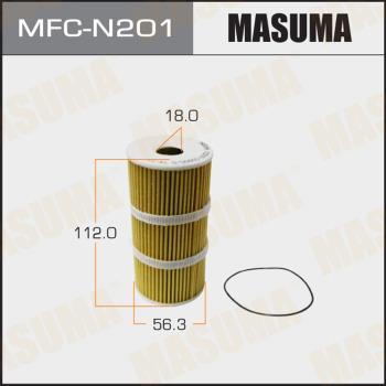 MASUMA MFC-N201 - Oil Filter autospares.lv