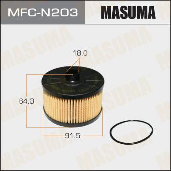 MASUMA MFC-N203 - Oil Filter autospares.lv