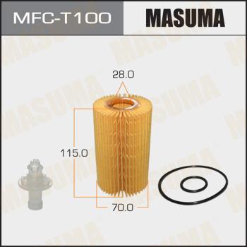 MASUMA MFC-T100 - Oil Filter autospares.lv